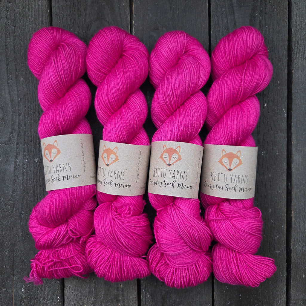 Kettu Yarns - Everyday Sock Merino - Hearts & Tarts - 100 g