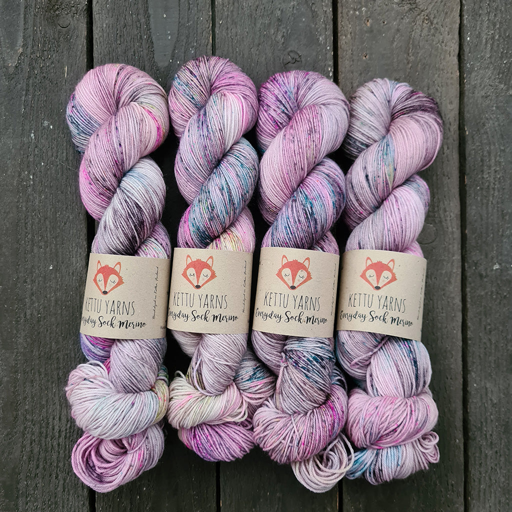 Kettu Yarns - Everyday Sock Merino - Lucky Skein #382 - 100 g