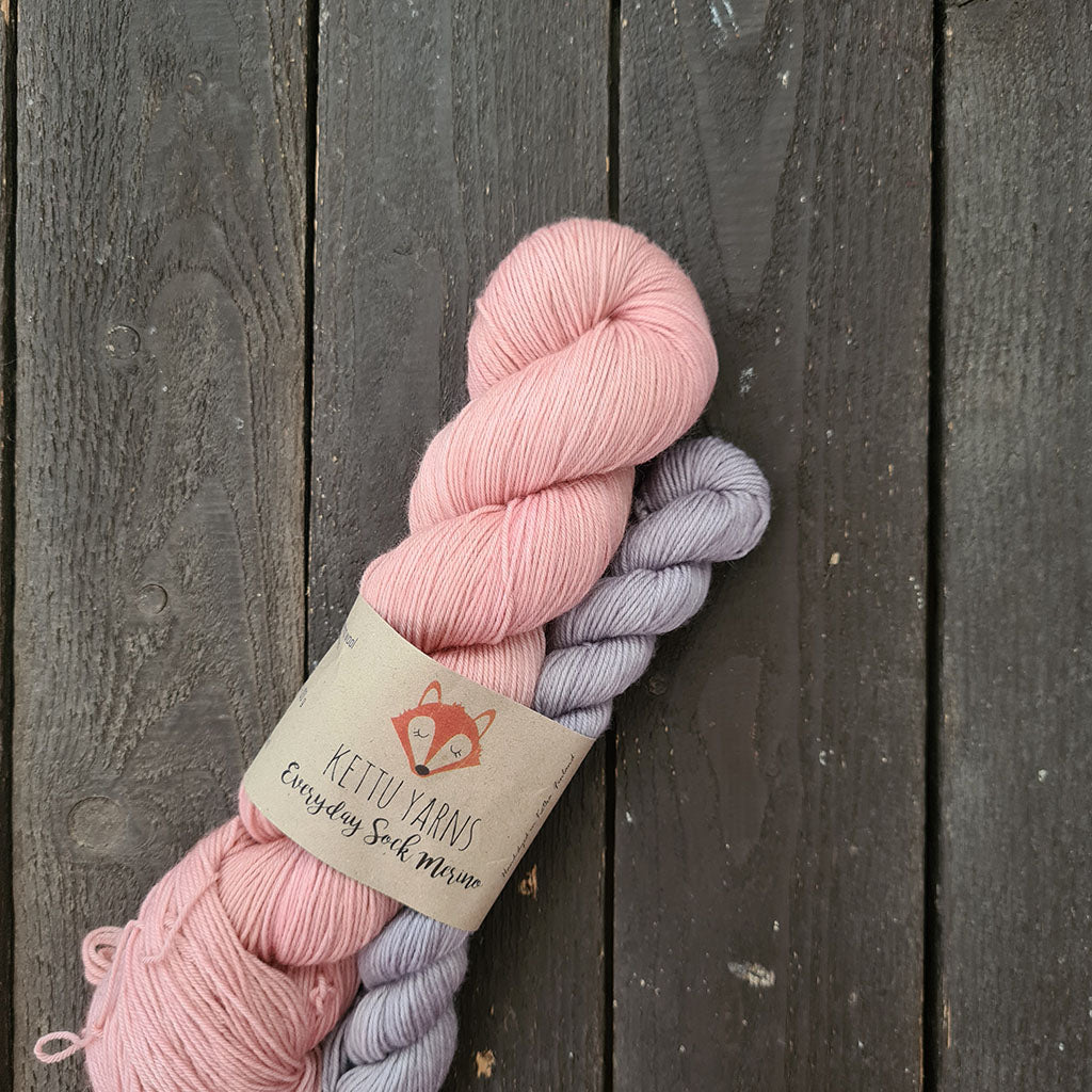 Kettu Yarns - Everyday Sock Merino set - Lucky Skein Set - 120 g