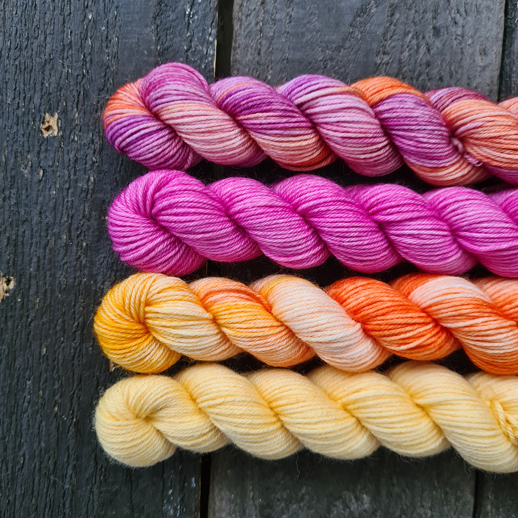Kettu Yarns No Surprise Mini Club - Everyday Sock Merino setti - August - 80 g