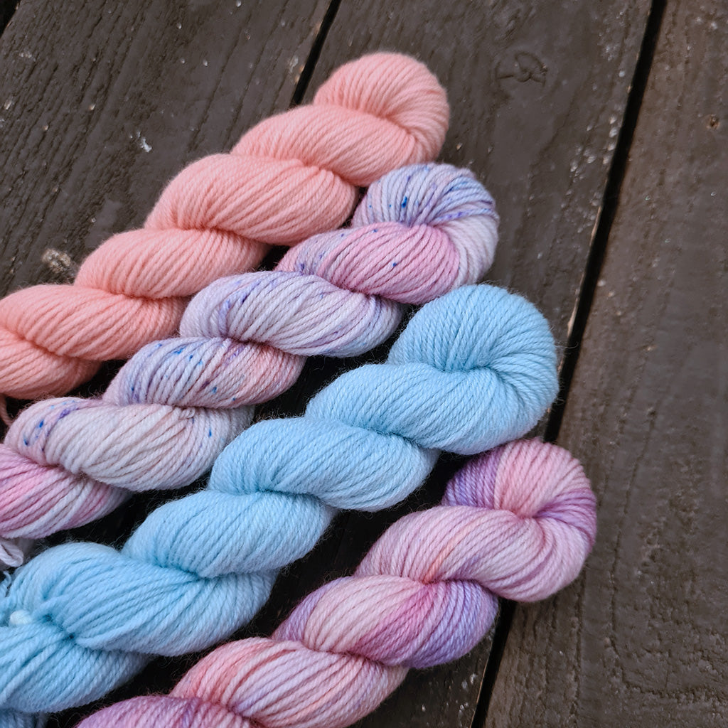 Kettu Yarns No Surprise Mini Club - Everyday Sock Merino setti - January - 80 g