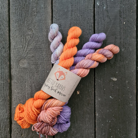 Kettu Yarns No Surprise Mini Club - Everyday Sock Merino setti - October - 80 g