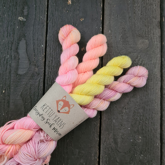 Kettu Yarns No Surprise Mini Club - Everyday Sock Merino setti - September - 80 g