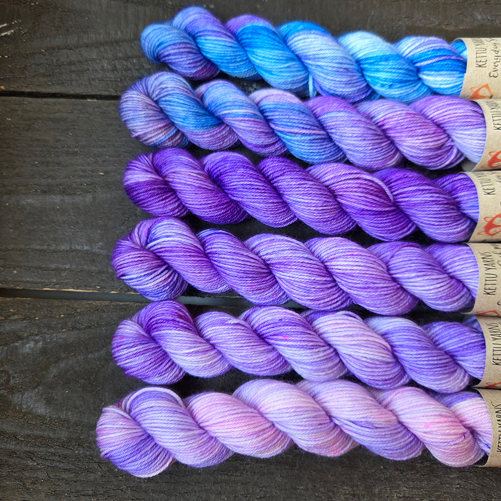 Kettu Yarns No Surprise Mini Club - Everyday Sock Merino setti - Autumn 2026 - 120 g