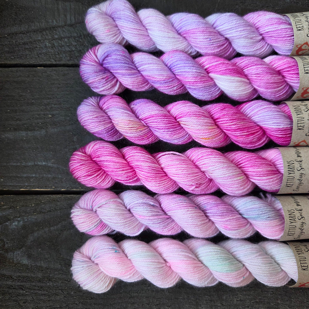 Kettu Yarns No Surprise Mini Club - Everyday Sock Merino setti - Summer 2026 - 120 g
