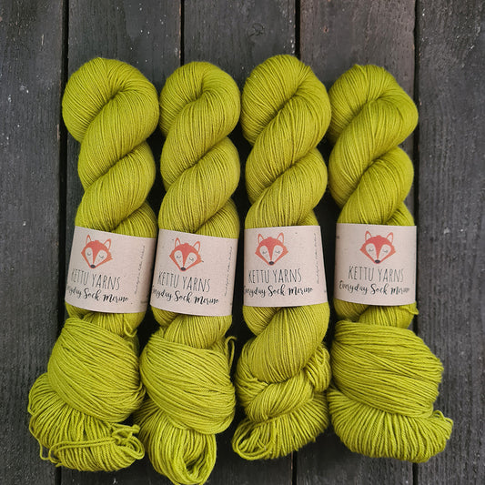 Kettu Yarns - Everyday Sock Merino - Oh Olive - 100 g