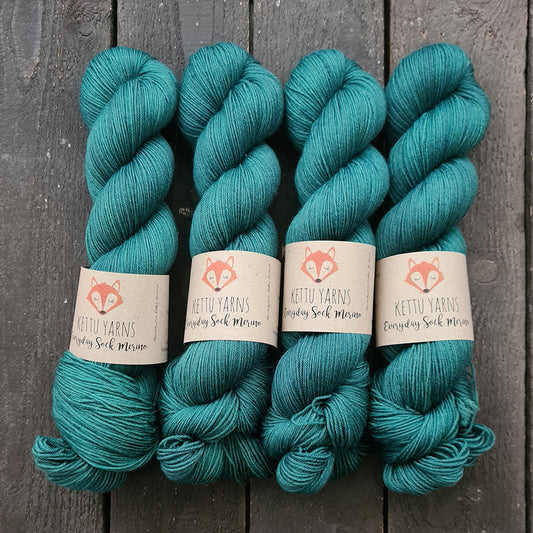 Kettu Yarns - Everyday Sock Merino - Old Pine - 100 g