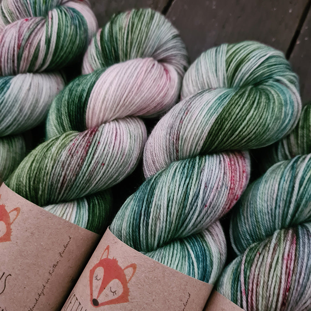 Kettu Yarns Kuukausiväri - Everyday Sock Merino - Peaceful December - 100 g