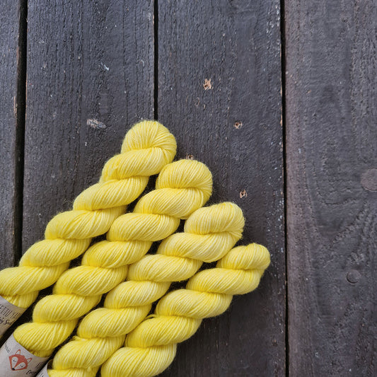 Kettu Yarns - Everyday Sock Merino Mini - Lemon Fizz - 20 g