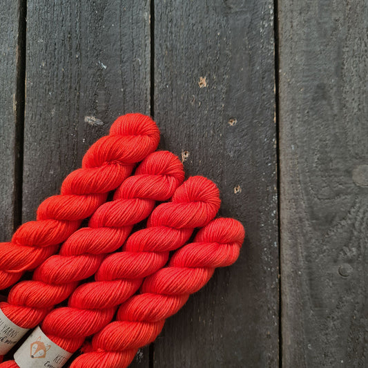 Kettu Yarns - Everyday Sock Merino Mini - Poppy - 20 g