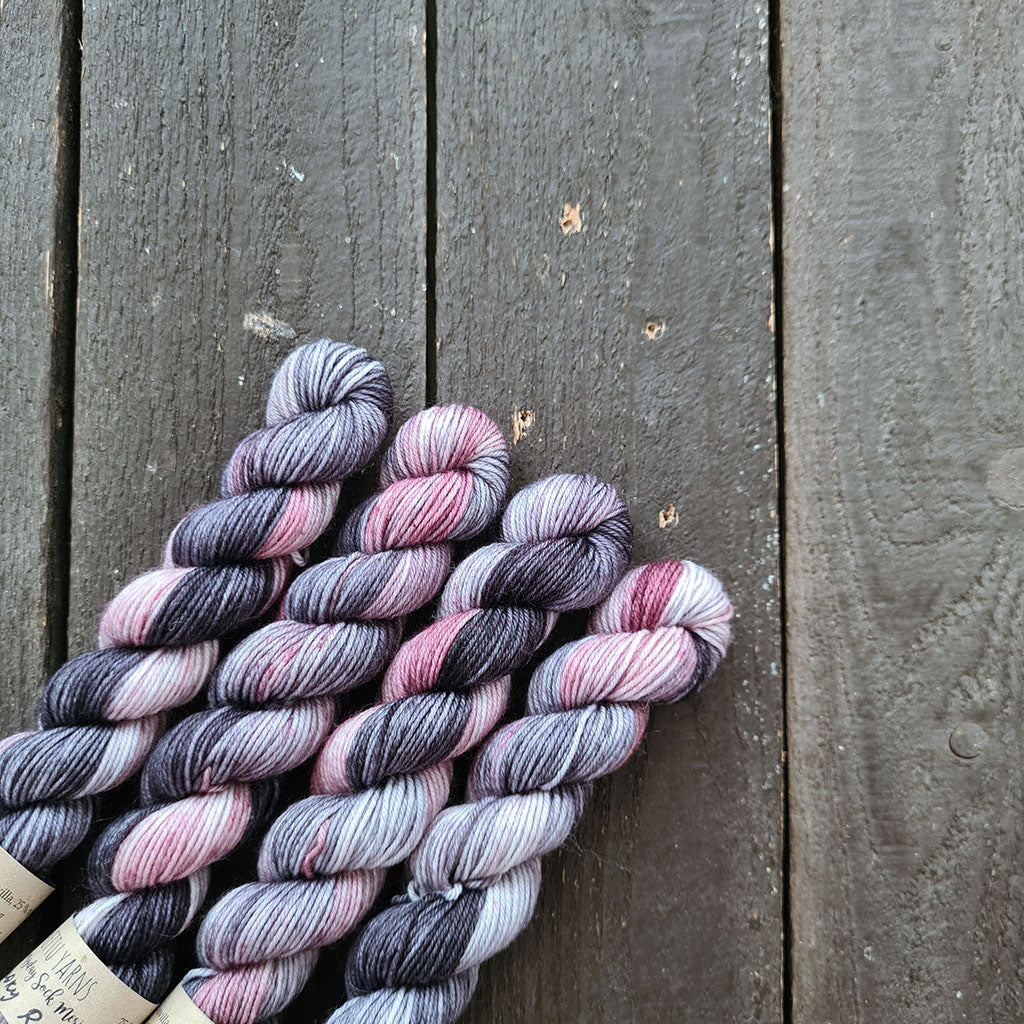 Kettu Yarns - Everyday Sock Merino Mini - Smoky Rose - 20 g