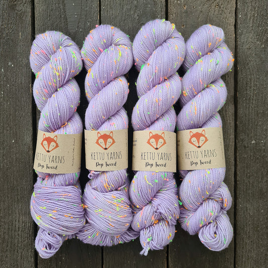Kettu Yarns - Pop Tweed - Lavender Tea - 100 g