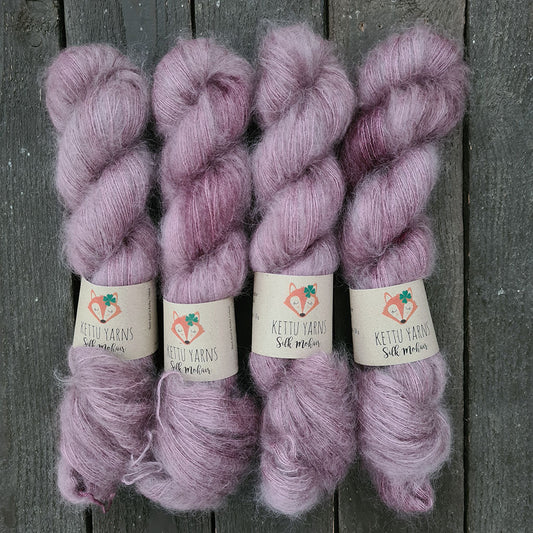 Kettu Yarns - Silk Mohair - Heather - 50 g