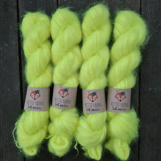 Kettu Yarns - Silk Mohair - Highlighter - 50 g