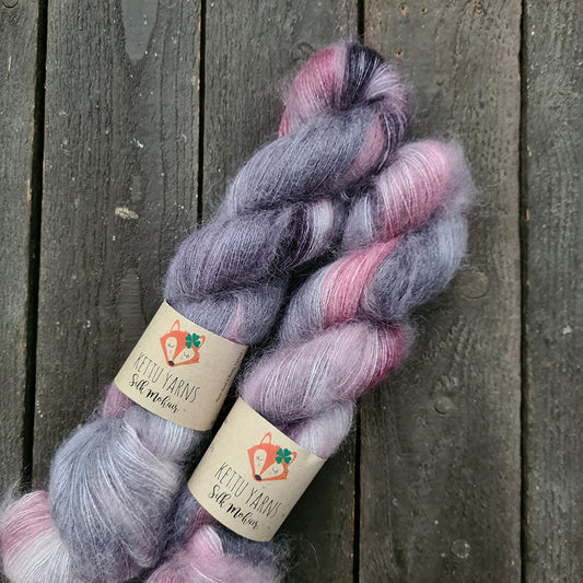 Kettu Yarns - Silk Mohair - Smoky Rose - 50 g