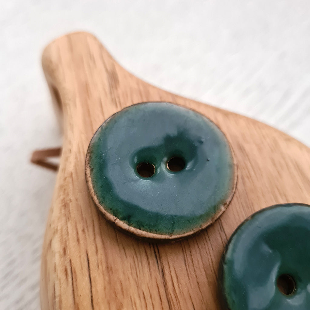 Coconut button - cCypress - 34 mm