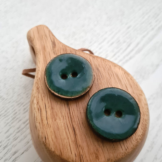 Coconut button - cCypress - 34 mm