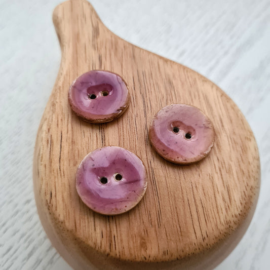 Coconut button - fig - 22 mm