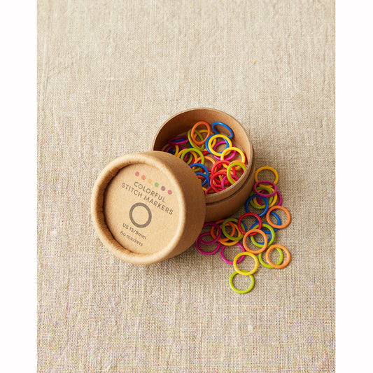 Original Cocoknits Colorful Ring Stitch Markers – 60 pcs