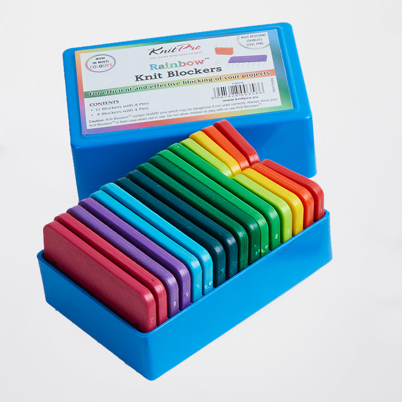 KnitPro Rainbow pingotuskammat, 20 kpl